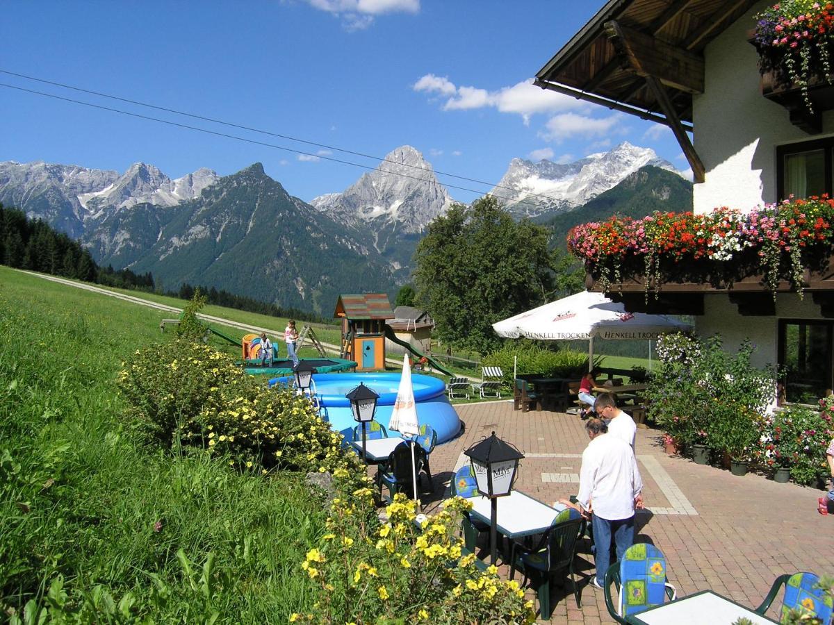 Gasthaus Berg-Panorama-Hof Sturmgut Hinterstoder Exterior foto